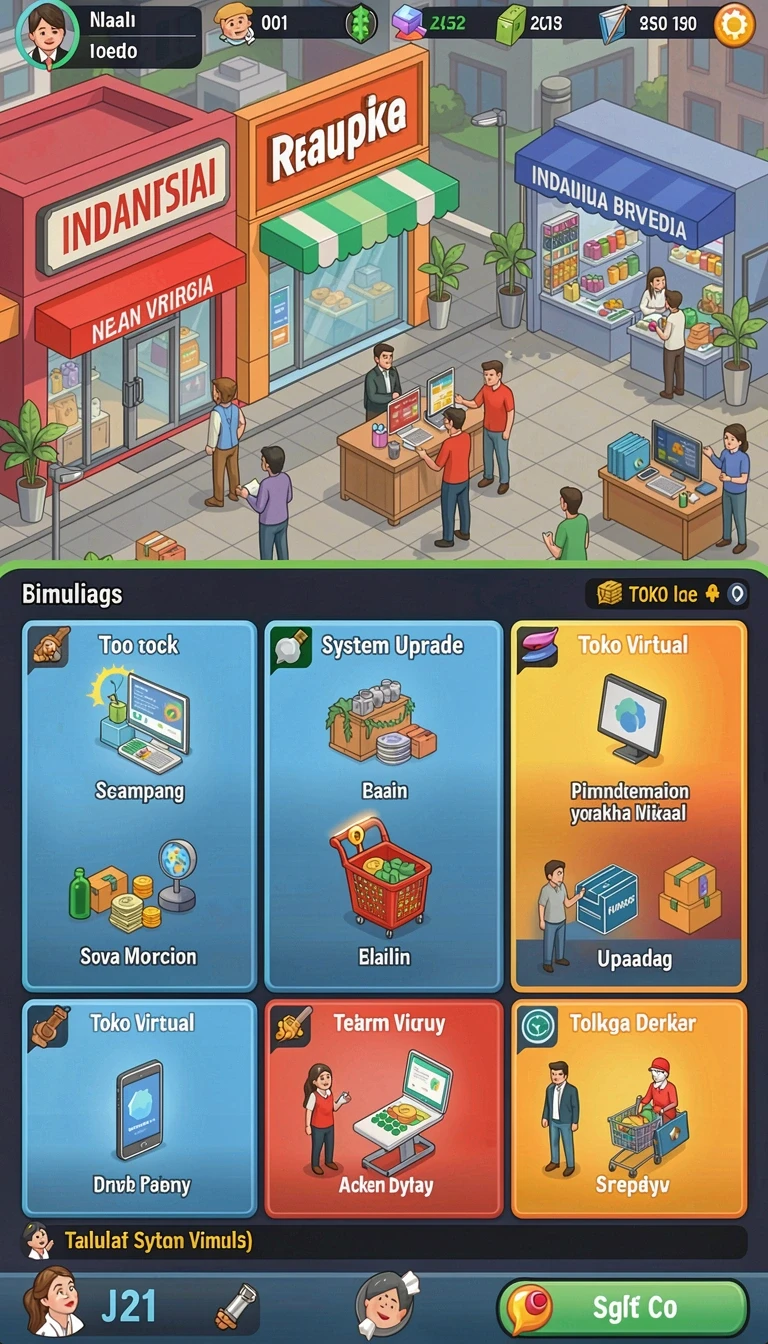 musangwin - Tampilan antarmuka yang menarik dan user-friendly.