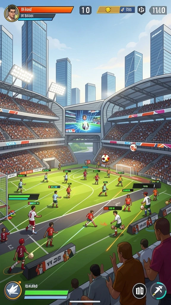 r6r6 - Aksi pertempuran intens di arena yang spektakuler.